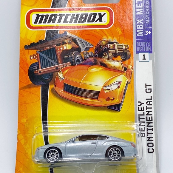 Mattel Toys Bentley Continental Gt Matchbox Metal Collection
